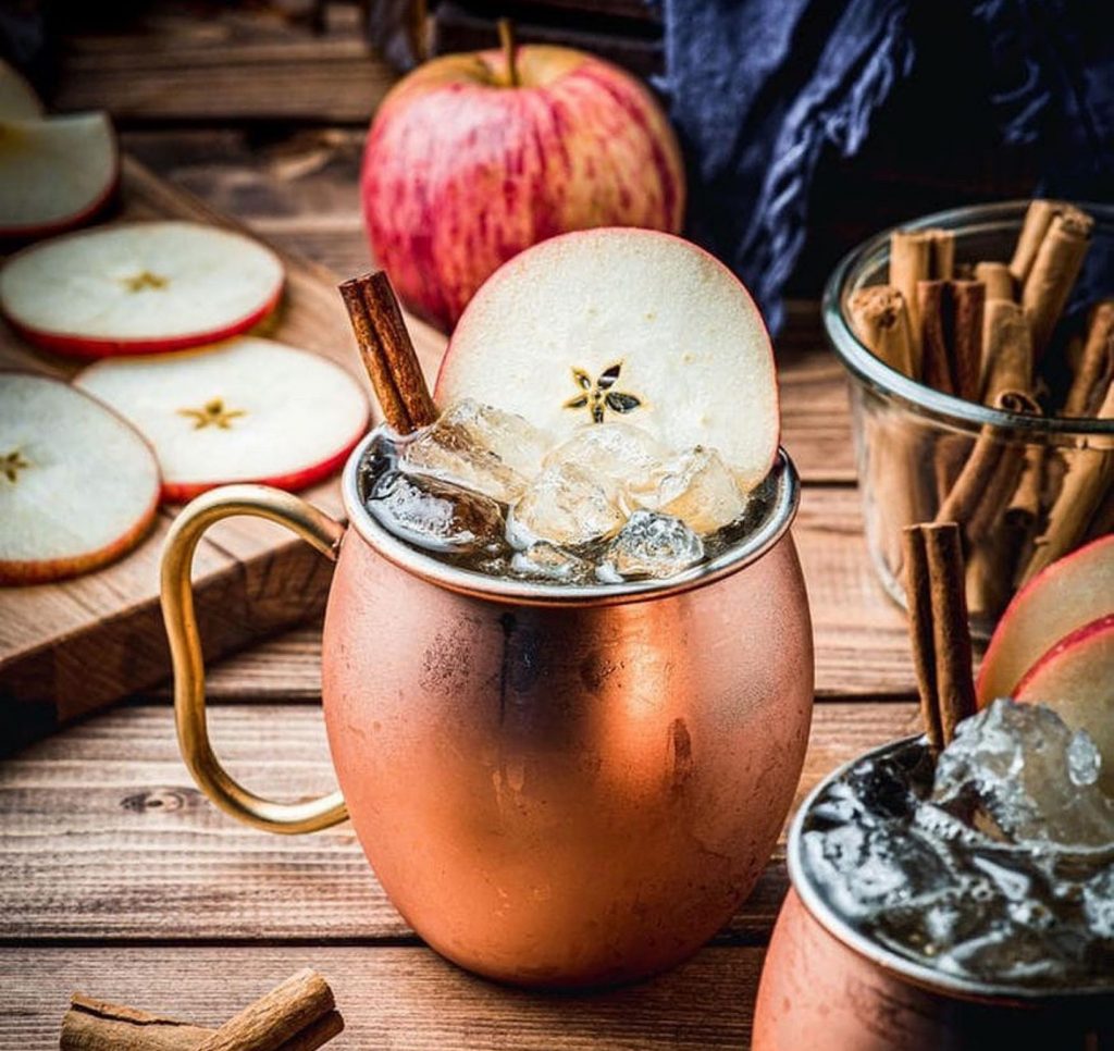Apple & Bourbon Mule