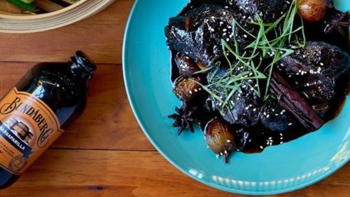 Braised Beef Cheeks in Sarsaparilla